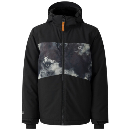Дитяча гірськолижна куртка Dare 2b Send It! Jacket чорний Black/Distressed Print