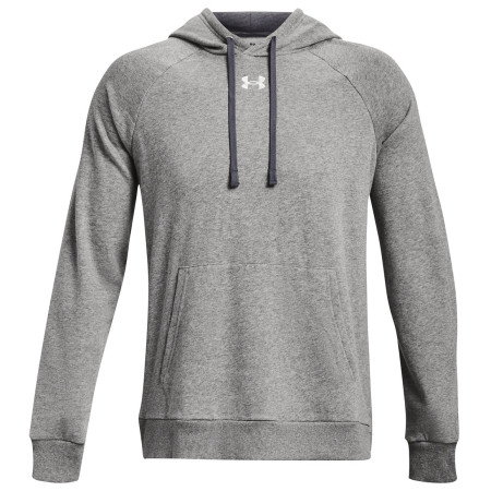 Чоловіча толстовка Under Armour Rival Fleece Hoodie світло-сірий CastlerockLightHeather/White