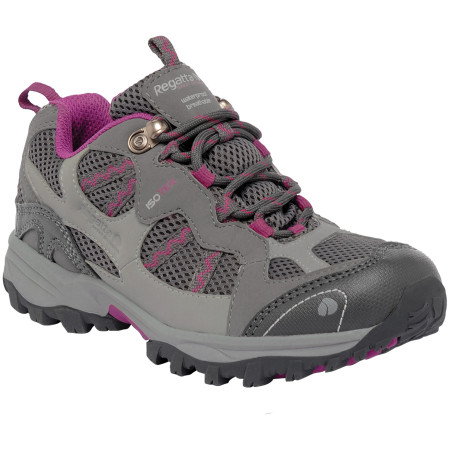 Дитячі черевики Regatta Crossland Low Jnr фіолетовий