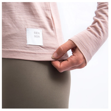 Жіноча функціональна футболка Sensor Merino Cordura, довгий рукав