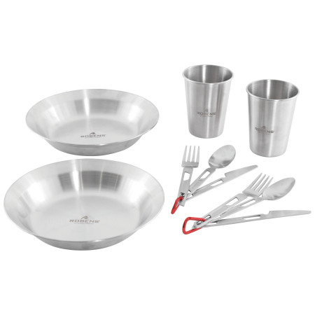 Набір посуду Robens Sierra Steel Meal Set сірий