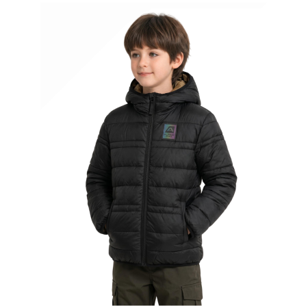 Дитяча зимова куртка Alpine Pro Douwo Black чорний