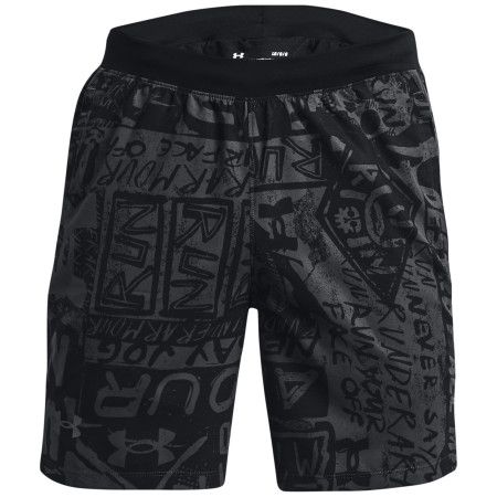 Чоловічі шорти Under Armour Destroy All Miles Short чорний Black / Black / Reflective