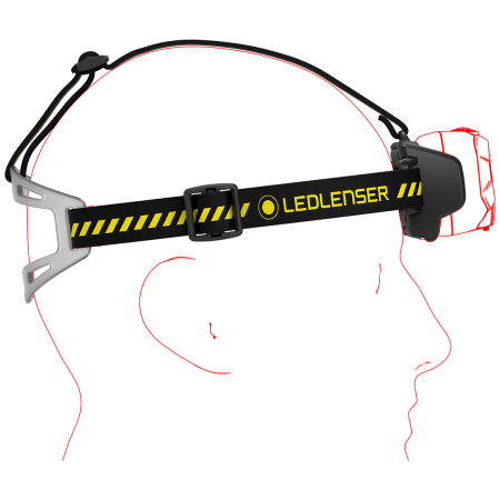 Налобний ліхтарик Ledlenser HF8R Work