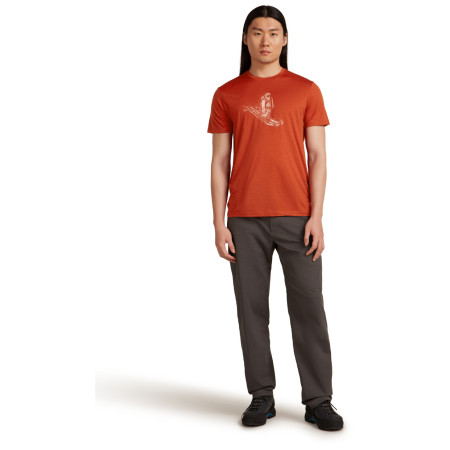 Чоловіча футболка Icebreaker Merino 150 Tech Lite Skiing Yeti