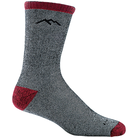 Чоловічі шкарпетки Darn Tough Mountaineering Micro Crew Heavyweight With Full Cushion сірий smoke