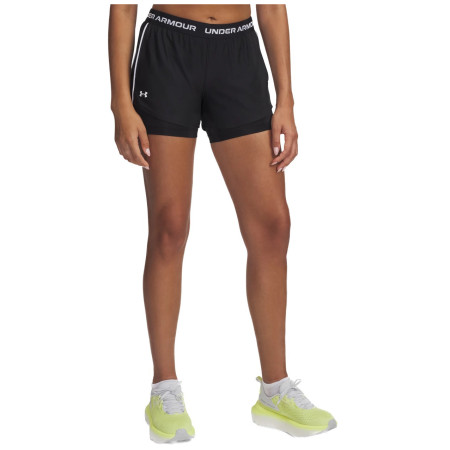 Жіночі шорти Under Armour Tech Play Up 2in1 Shorts чорний