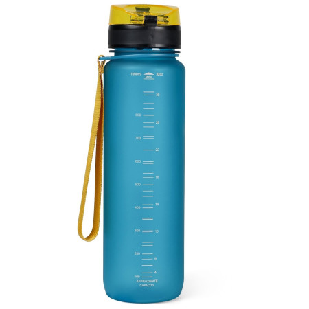 Спортивна пляшка Regatta Tritan Flip Lid Bottle 1L зелений Mediterranea