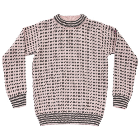 Кофта Devold Original Islender Wool Sweater рожевий/сірий CHALK PINK/ANTHRACITE