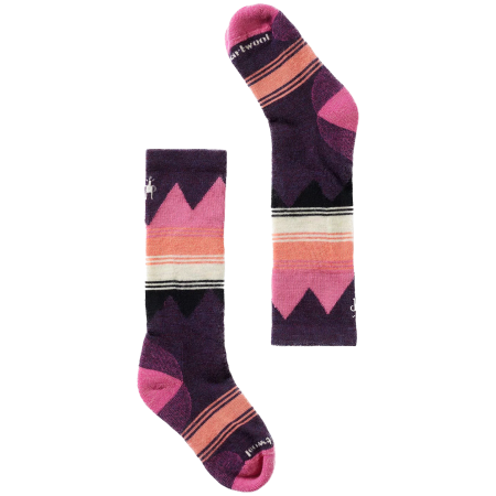 Дитячі шкарпетки Smartwool Kids' Ski Light Cushion OTC Socks фіолетовий Prple Ris