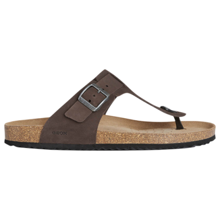 Чоловічі шльопанці Geox U Sandal Ghita бежевий DK COFFEE