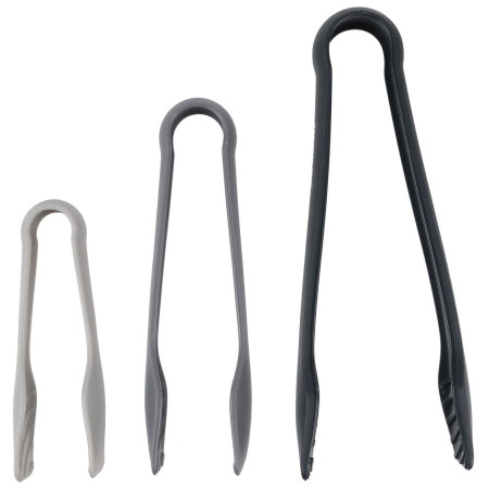 Посуд Regatta 3pc Tong Utensils сірий