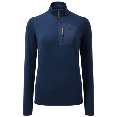 Жіноча толстовка Mountain Equipment Lumiko Wmns Zip T Medieval Blue темно-синій