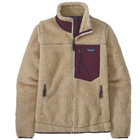 Жіноча куртка Patagonia Classic Retro-X Jacket коричневий Dark Natural w/Night Plum