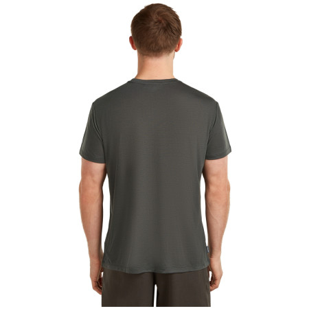 Чоловіча функціональна футболка Icebreaker Merino Blend Core SS Tee Single Line Camp