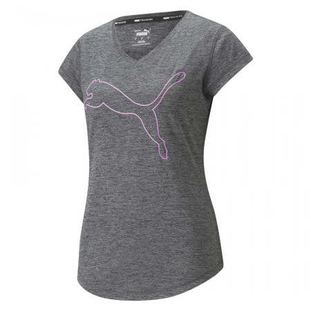 Жіноча футболка Puma Train Favorite Heather Cat Tee сірий