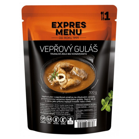 Готова їжа Expres menu Свинячий гуляш 300 г.