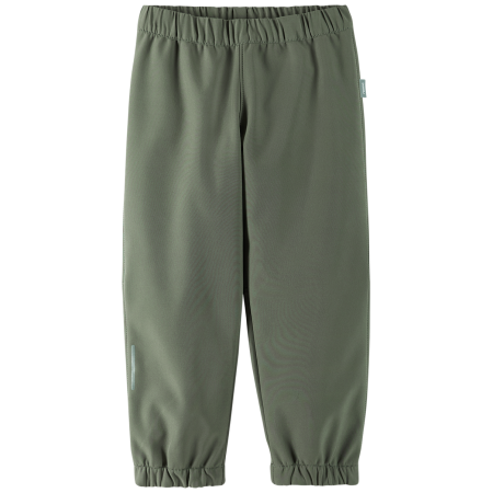 Дитячі софтшелові штани Reima Oikotie Greyish Green зелений Greyish Green