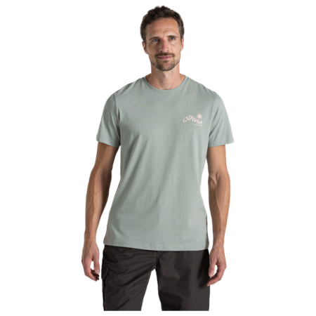 Чоловіча футболка Craghoppers Lucent Short Sleeved T-Shirt зелений Lichen Green