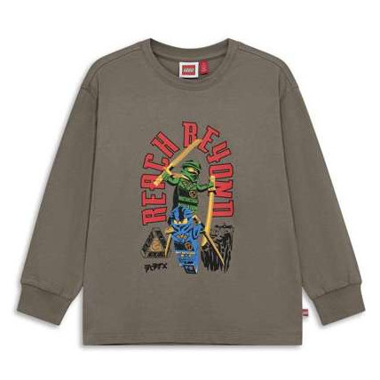 Дитяча футболка Lego Wear Lwtaj 608 Brown світло-коричневий Light brown