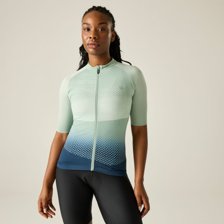 Жіноча велофутболка Dare 2b Lightnint short sleeve printed jersey