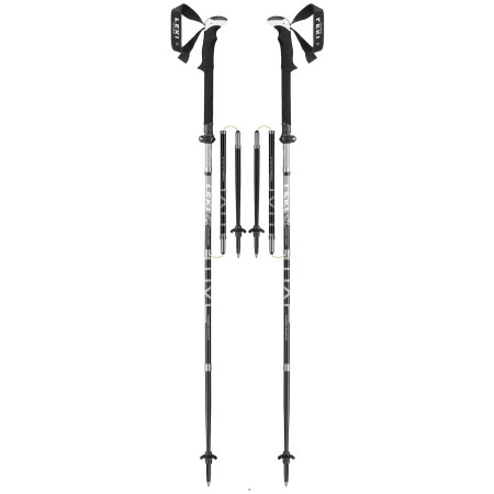 Трекінгові палиці Leki Micro Vario Carbon Strong чорний BlackLightanthraciteWhite