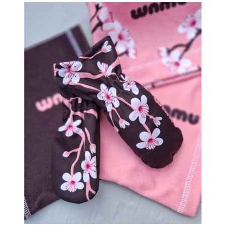 Дитячі софтшелові рукавички WAMU Pink