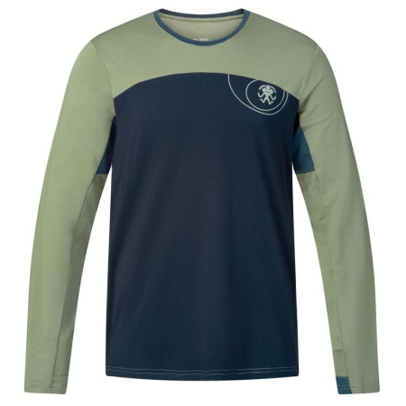 Чоловіча футболка Rafiki Pitone зелений/синій dark navy/oil green