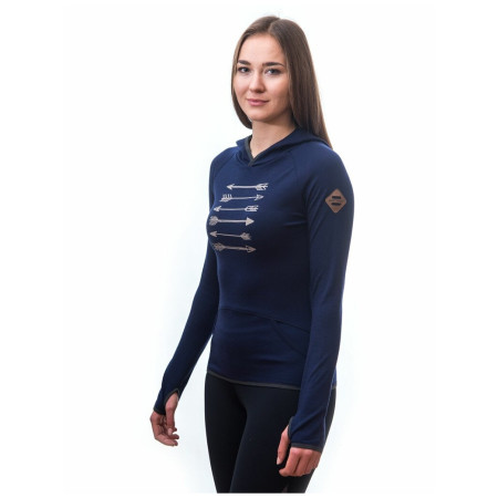 Жіноча толстовка Sensor Merino Upper Arrows