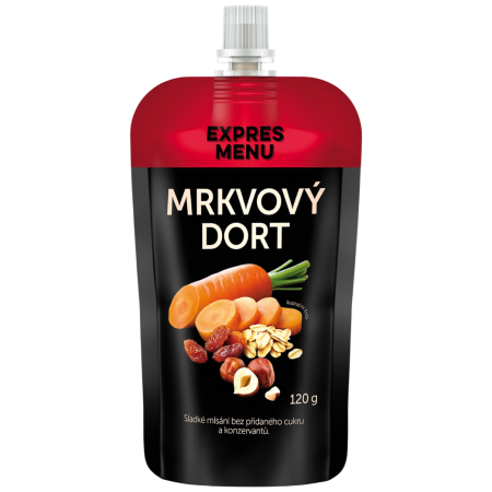 Їжа для подорожей Expres menu Морквяний торт