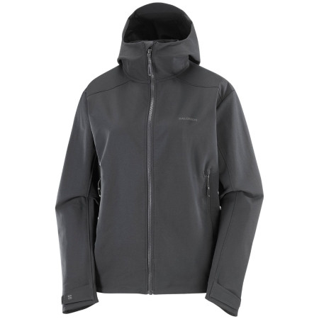Жіноча куртка Salomon Outpeak softshell W чорний Deep Black