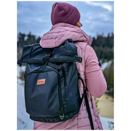 Рюкзак для ноутбука з застібкою роллтоп Husky Moper 28L