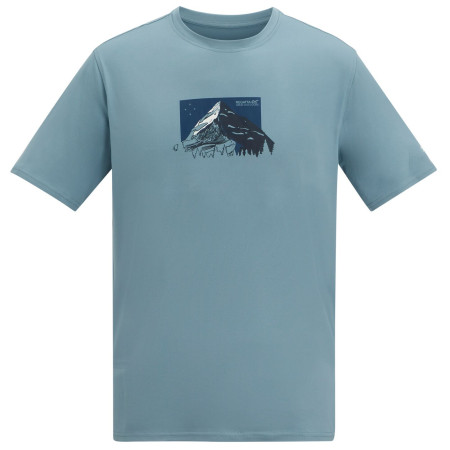 Чоловіча футболка Regatta Fingal Stretch блакитний Dusky Blue