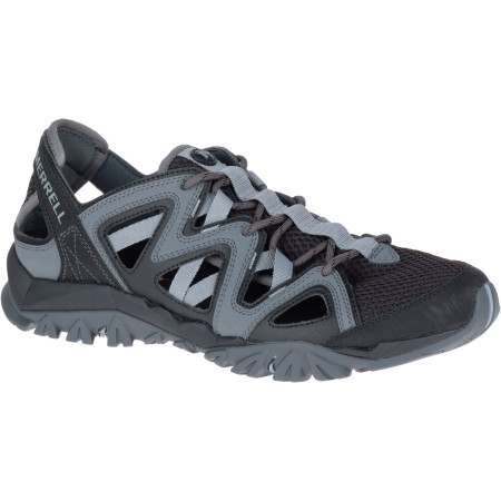 Pánské sandály Merrell Tetrex Crest Wrap černá/šedá black