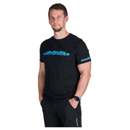 Чоловіча футболка Northfinder Ferdinand чорний 269black