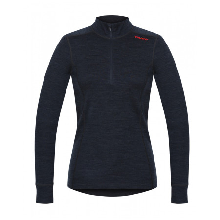 Жіноча толстовка Husky Aron zip L (2022) чорний/синій