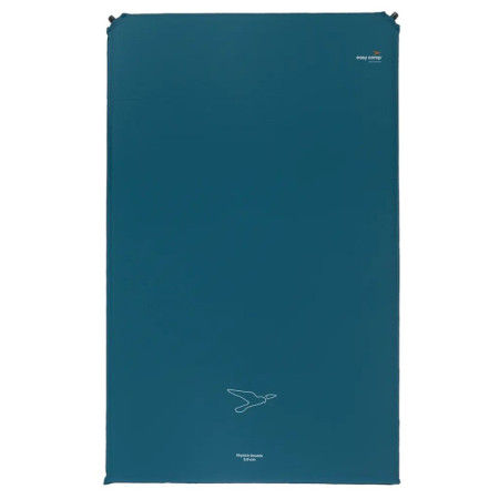 Самонадувний килимок Easy Camp Skylark Mat Double 5.0 cm синій