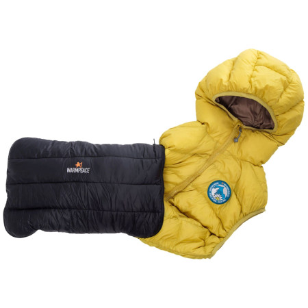Péřový polštářek Warmpeace na zip