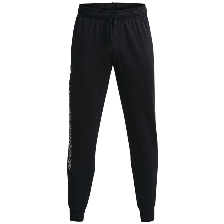 Чоловічі штани Under Armour Rival FLC Graphic Jogger чорний