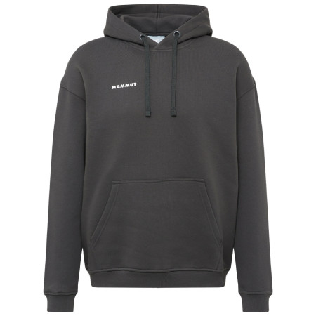 Чоловіча фліска Mammut Mammut Base ML Hoody Men Mini Logo темно-сірий gabbro