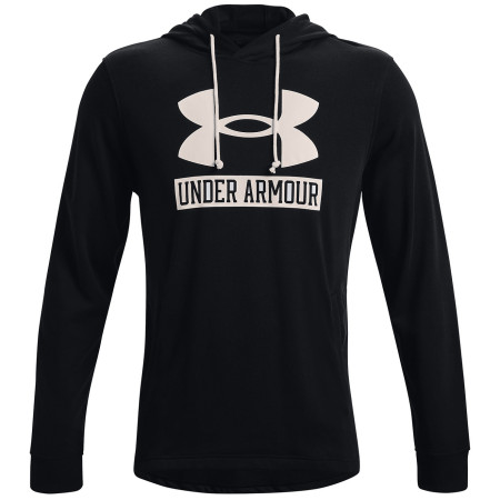 Чоловіча толстовка Under Armour Rival Terry Logo Hoodie чорний