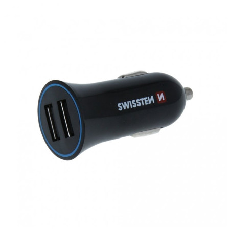 Автомобільний адаптер Swissten Car Charger + Lightning Cable