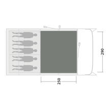 Килимок до намету Outwell Cozy Carpet Colorado 5 Air