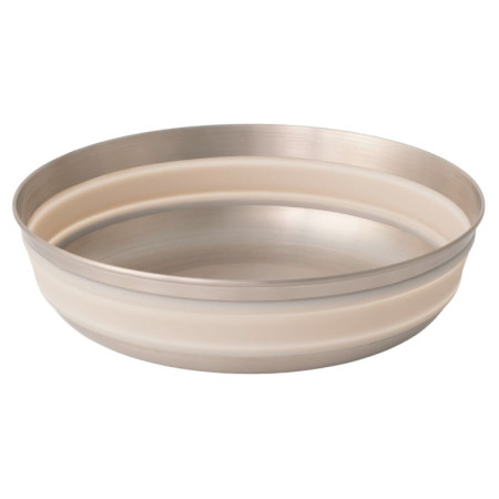 Складана миска Sea to Summit Detour Stainless Steel Collapsible Bowl L бежевий Moonstruck Grey