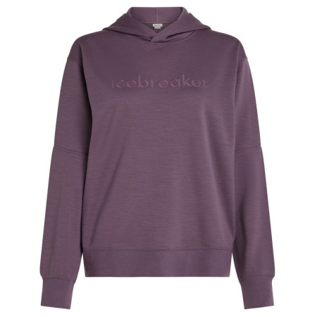Жіноча кофта Icebreaker W Mer 360 RealFleece Elemental LS Hood фіолетовий Grey Plum