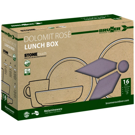 Набір посуду Brunner Lunch Box Dolomit rose
