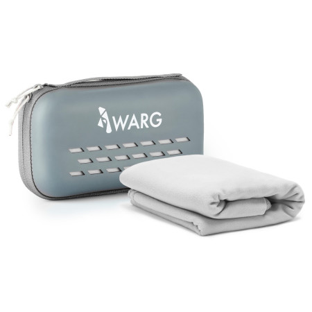 Рушник Warg Soft 75x150 cm сірий