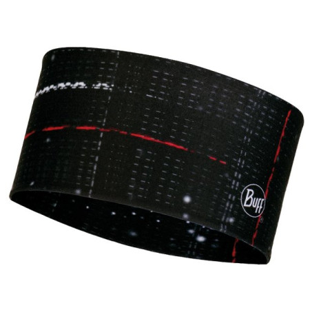 Пов'язка Buff Coolnet UV+ Headband чорний Lithe Black