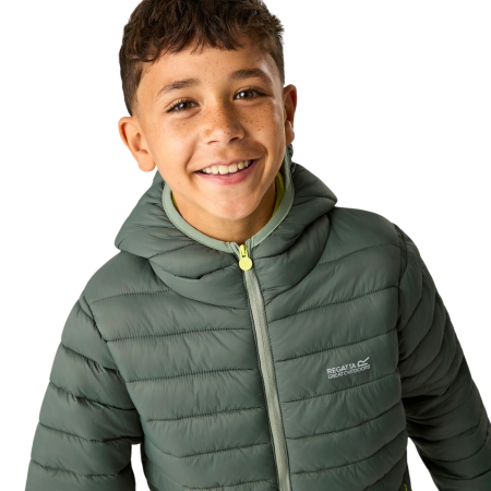 Дитяча зимова куртка Regatta Junior Hooded Marizion Dark Forrest Green