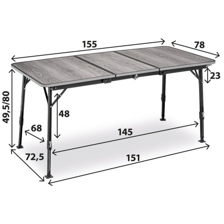 Стіл Brunner Elùtop Compack Square 100